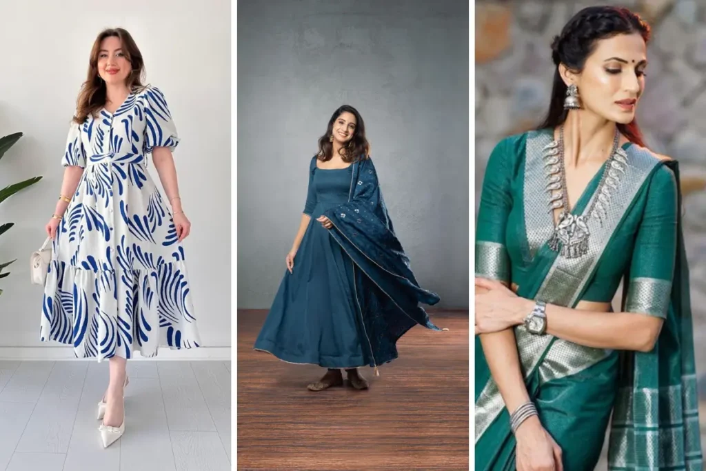 10 Durga Puja Outfit Ideas for Pandal Hopping Durga Puja Outfit_Knowledge Space
