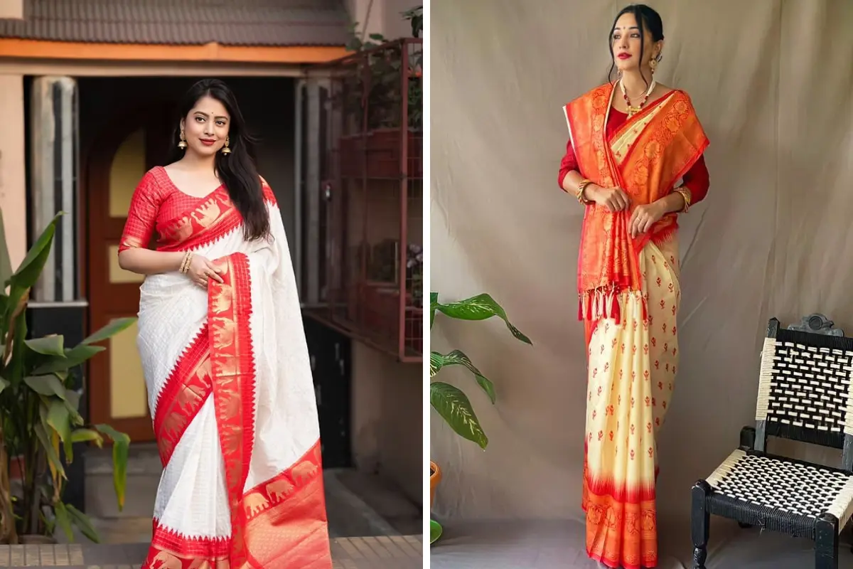 Durga Puja Saree Trends for 2025_Knowledge Space