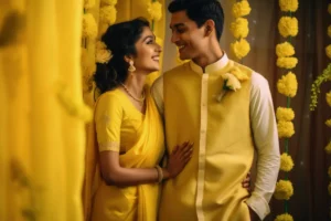 Haldi Outfits for Bride_Knowledge Space